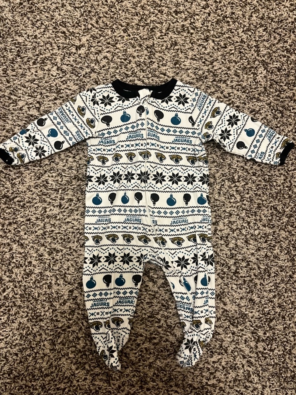 Jacksonville Jaguars Holiday Full Zip Sleeper